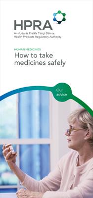 How to take medicines safely_Cover